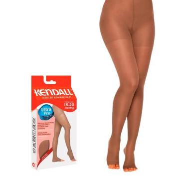 Imagem de Meia Calça de Compressão Kendall 15-20mmHg sem ponteira 1701 Castanho 