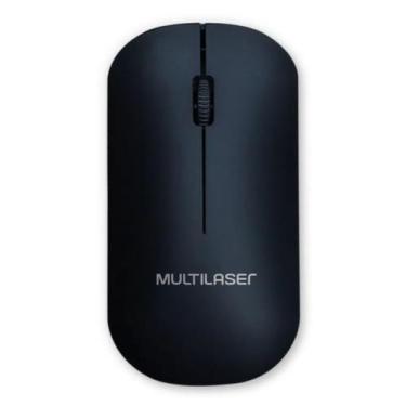 Imagem de Mouse sem Fio Slim 1200 DPI - Preto - MO307 - Multilaser -, Preto