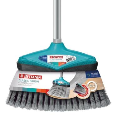 Imagem de Vassoura Multiuso Original BT1672H Cerdas Firmes e Macias para Ambientes Internos e Externos Bettanin