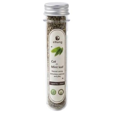 Imagem de Catnip em Pó 30g Grande Erva de Gatos Natural Estimulante Anti Stress 