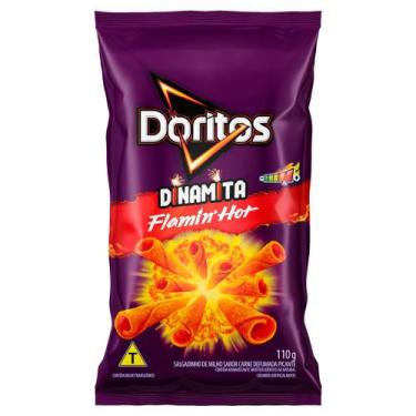 Imagem de Doritos Dinamita Flamin Hot Sabor Carne Defumada Picante 110g