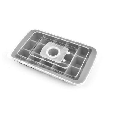 Imagem de Forma De Gelo Com Tampa Silicone - James.F