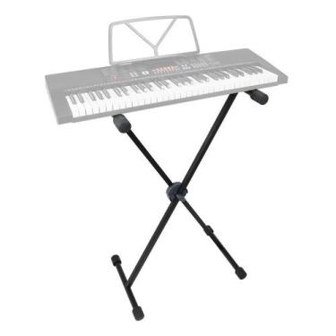 Imagem de Suporte Estante Teclado E Piano Ask X10 Regulável Cor Preto