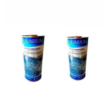 Imagem de Kit  aquarium impermeabilizante 900 ml bellinzoni - 2 unidades