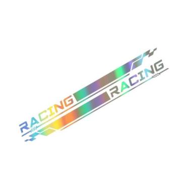 Imagem de Adesivos Para Laterais De Carro, Listras De Vinil Para Racing, Decalqu
