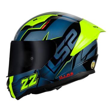 Imagem de Capacete LS2 FF810 Vigo Limits Preto e Azul