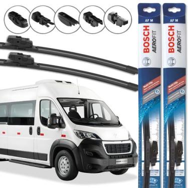 Imagem de Par Palheta Limpa Parabrisa Original Bosch Multiclip Peugeot Boxer 201