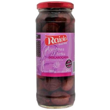 Imagem de Azeitona Preta Descaroçada Raiola 160g