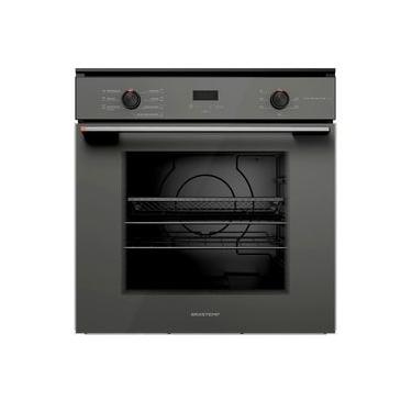 Imagem de Forno Elétrico de Embutir Brastemp com 84 Litros de Capacidade, Função Air Fryer Pro Cinza - BOX84AR