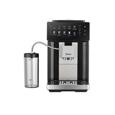 Imagem de Cafeteira Midea Espresso Automática com 8 Opções de Cafés Série Pro Aço Escovado - CFA15P