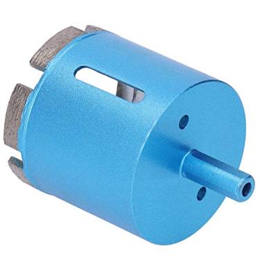 Imagem de Ferramenta de corte de mármore de diamante, broca de diamante de 1 peça conveniente para usar Projeto de furo de chip oval para furadeira elétrica Furadeira de bancada para cerâmica de vidro(60mm)