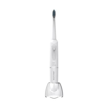 Imagem de Escova Dental Elétrica vibratória Health Branca Multilaser HC102