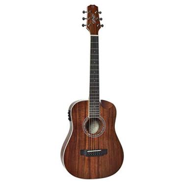 Imagem de VIOLAO ELET ACUSTICO SEIZI BABY AKIRA HALF CUTAWAY BAG KOA