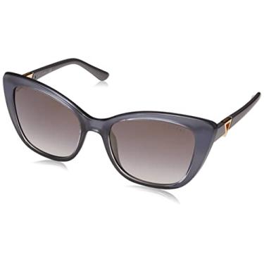 Imagem de GUESS Women's GUA00007 Cat Eye Sunglasses, Grey, 55mm