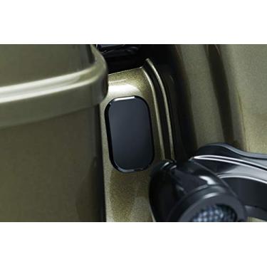 Imagem de Kuryakyn Acessório de motocicleta 3109: Enchimento de orifício de invólucro de antena para motocicletas Harley-Davidson 2006-19, preto brilhante, pacote com 1
