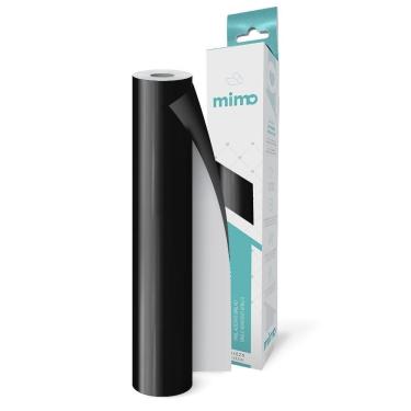 Imagem de Adesivo Vinil Brilho Preto Absoluto Mimo - 30 cm x 2,5 m