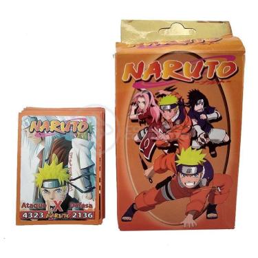 Imagem de Cartas Batalha Jogo Ninja Naruto Shippuden Cartas 50 Cards