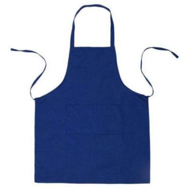 Imagem de Avental de cozinheiro BE-TOOL Chefs, adulto unissex, durável e confortável com bolso frontal lavável para cozinhar cozinha cozinha restaurante artesanal, H17005RB, Royal Blue, 70CMx60CM