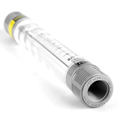 Imagem de Medidor de vazão, 0,5 – 5 GPM 1,8 – 18 LPM medidor de fluxo de tubulação de gás líquido para campo industrial de água