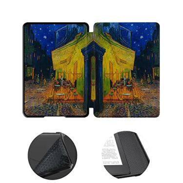 Imagem de Capa de 15,24 cm para o novo Kindle 11ª geração, versão 2022 (não serve para Kindle Paperwhite 11ª ou Kindle 10ª 2019), capa protetora à prova d'água com ativação automática