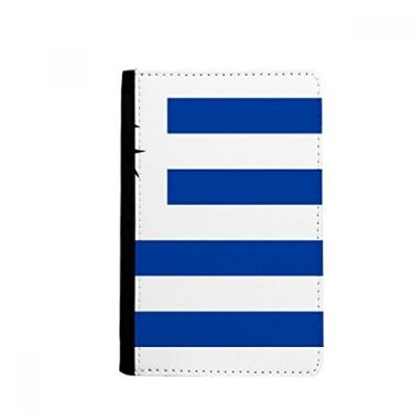 Imagem de Bandeira Nacional do Uruguai América do Sul Porta-passaporte país Notecase Burse Carteira Capa Cartão Bolsa, Multicolor