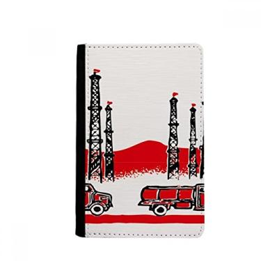 Imagem de Porta-passaporte Revolução Chinesa Notecase Burse Capa Carteira Porta-Cartão, Multicolor