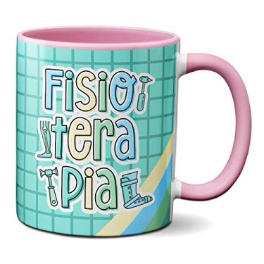 Imagem de Caneca Fisioterapeuta Profissional Fisioterapia Profissão (Rosa)
