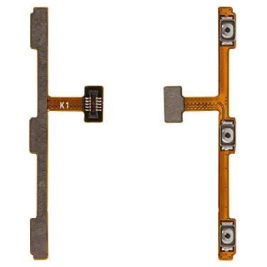Imagem de Peças de reparo de cabo flexível compatíveis com Meizu M2 Note, (botão de início, botão de som, com componentes)