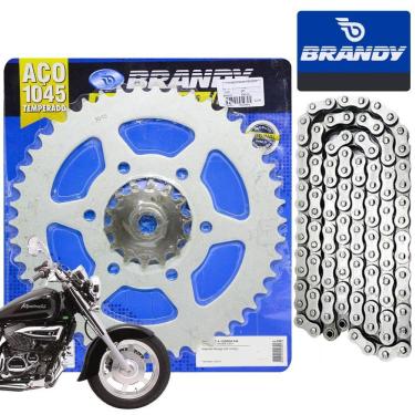 Imagem de Kit Relação-Transmissão Kasinski Mirage 250 Brandy