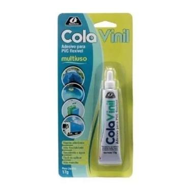 Imagem de Cola Vinil Multiuso 17g Adesivo para PVC Flexível Incolor