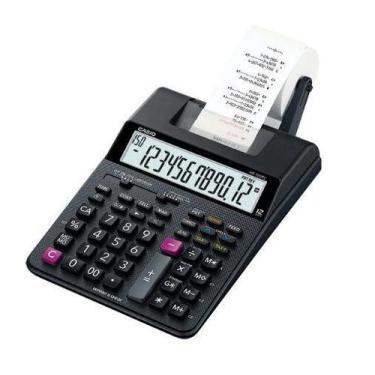 Imagem de Calculadora Casio Hr-100Rc Com Imp, Bivolt, 2 Linhas De Cores