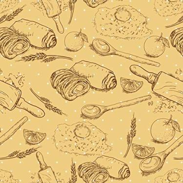 Imagem de Papel De Parede Adesivo Lavável Padaria 15m