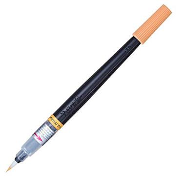 Imagem de Pentel Color Brush Caneta Pincel Aquarela, Laranja (Palido), 3.6 ml