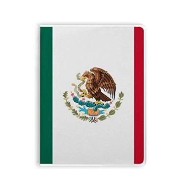 Imagem de Diário de capa macia com a bandeira nacional do México da América do Norte