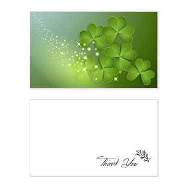 Imagem de Four Leaf Star Ireland St.Patrick's Day Cartão de agradecimento aniversário saudações casamento agradecimento