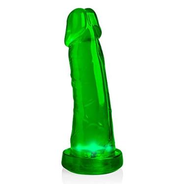 Imagem de Flasher - Pênis Realístico Com Led 15 X 4 Cm Verde REF:FLH15VD