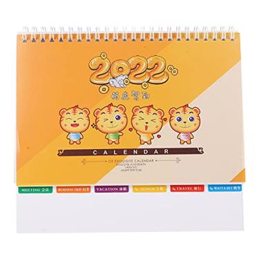  NUOBESTY Calendario chino 2022, 1 unidad, calendario diario del  año del tigre 2022, calendario chino tradicional