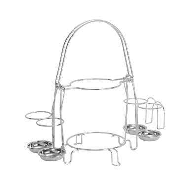 Imagem de Suporte Aramado para Pratos e Talhereres Cromado 52cm x 30,5cm x 45,5cm - Wolff