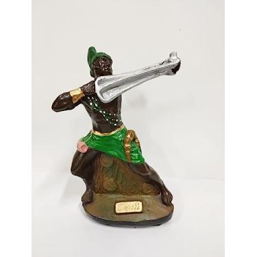 Imagem de IMAGEM EM GESSO ORIXÁ OXOSSI MODELO 001 21CM