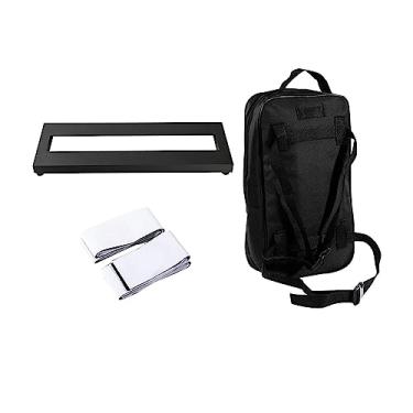 Imagem de Vaveren Placa de pedal de de guitarra removível leve fácil de saco de pedaleira portátil durável para instrumentos acessórios de, uma