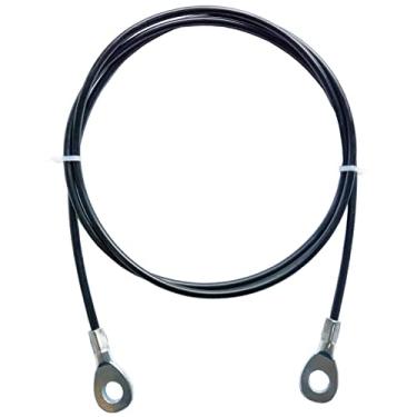 Imagem de Mi Metty Cabo de reposição para academia de ginástica - Polia de fitness grossa 5 mm corda de aço resistente para sistemas de polia de cabo de ginástica em casa e acessórios - Cabo durável para