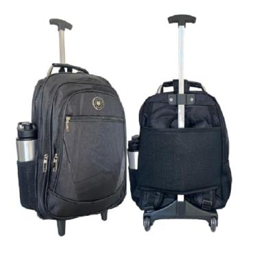 Imagem de Mochila de rodinhas Executiva Universitária grande Reforçada