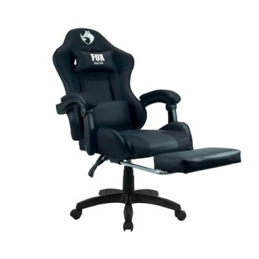 Imagem de Cadeira Gamer Fox Racer Zerda Preto Com Apoio De Pe