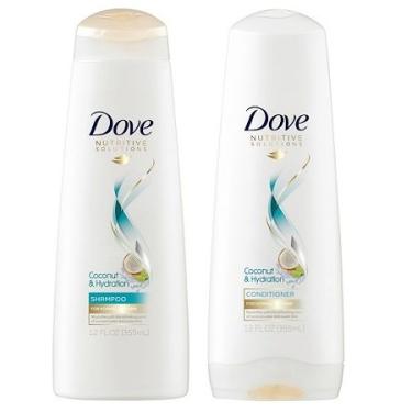 Imagem de Auberge Products Inc Dove Nutritive Solutions Coconut & Hydration Shampoo & Conditioner 12 Fl. Oz. Each