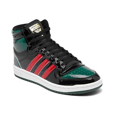 Imagem de adidas Sapatos Fitness Masculinos, Verde/preto/escarlate, 11