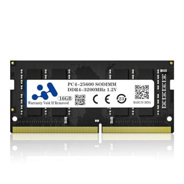 Imagem de Arshray DDR4 RAM 16GB Single (8GB DDR4-3200MHz) PC4-25600 SODIMM CL22 260-PIN Non-ECC Unbuffered 1.2V 2Rx8 Laptop Memory Notebook All-in-One PC Módulo de memória RAM Upgrade