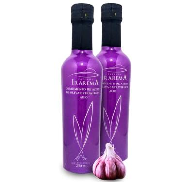 Imagem de Azeite De Oliva com Extrato Natural de Alho Fazenda Irarema 250ml - 2 UN