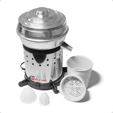 Imagem de Espremedor Extrator de Sucos Laranja Limão Inox Industrial Bivolt Bar 