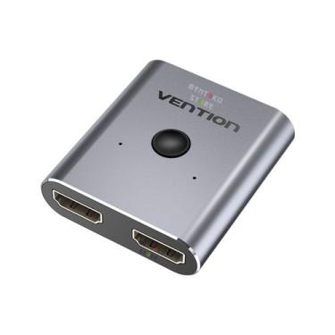 Imagem de Switch Splitter Adaptador HDMI 2x1 4K Tv Monitor Pc Vention