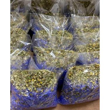 Imagem de Kit Escalda Pés 4kg Lavanda C/ Camomila E Ervas+ Bacia Preta - Natural